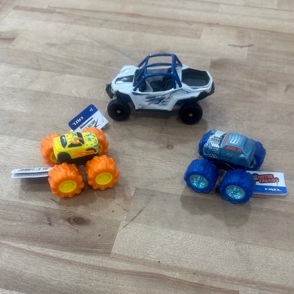 ERTL Side-by-side and Monster Trucks Lot